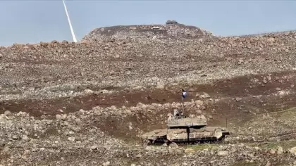 İsrail komşu ülkeye askeri araçlarla girdi!