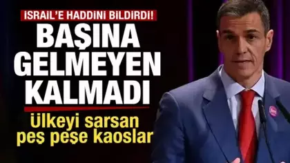 İsrail'e haddini bildirdi! Kaos üstüne kaos! Başına gelmeyen kalmadı