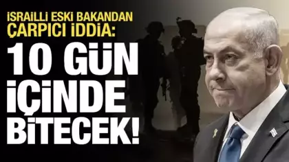İsrailli eski Bakan Liberman: İsrail ordusunun 10 günlük mühimmatı kaldı