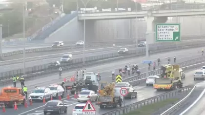 İstanbul’da bisiklet yarışı nedeniyle kapatılan yollar trafiğe açıldı