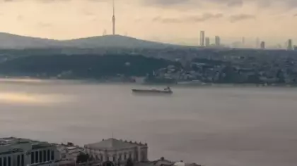 İstanbul'da boğaz hattı trafiğe kapatıldı
