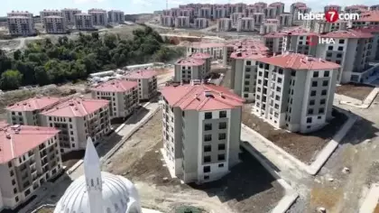 İstanbul'da kiralık sosyal konut başvuruları başladı: Arnavutköy'deki 90 konut havadan görüntülendi