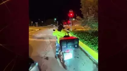 İstanbul'da korkutan kaza! İki araç bir anda alev topuna döndü