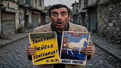 İşte siyasi partilerin en eski seçim afişleri! Neler kullanılmış neler...