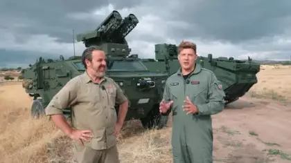 İsveçli savaş pilotu Villman Türkiye'nin tank avcısına hayran kaldı