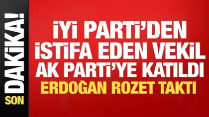 İYİ Parti’den istifa eden Ersin Beyaz, AK Parti’ye katıldı