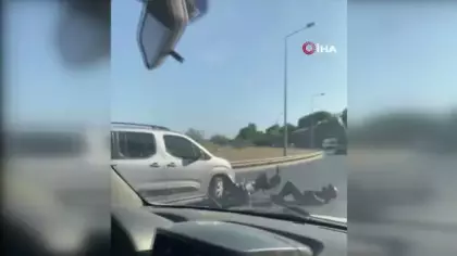 İzmir'de motosikletliye kasten çarpıp kaçan sürücüye ağır ceza