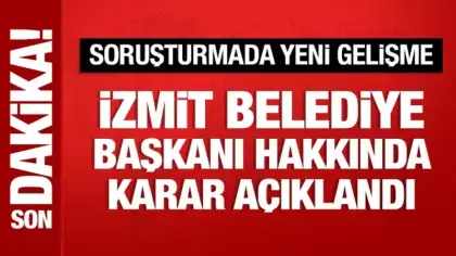 İzmit Belediye Başkanı dahil 20 şüpheli tutuklandı