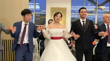 Japon gelin, Bolu'da dünya evine girdi