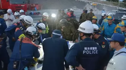 Japonya'daki depremde ölü sayısı yükseldi