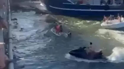 Jet ski, köprünün ayağına çarptı: 1 ölü, 1 yaralı