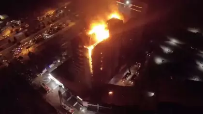 Kabus gibi gece: Diyarbakır'daki plaza yangınında hasarın boyutu büyük