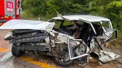 Karabük'te TIR ile otomobil çarpıştı: 1 ölü, 2 ağır yaralı