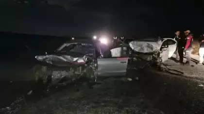 Karaman'da köy yolunda korkunç çarpışma: 2 kişi öldü, 5 kişi yaralandı
