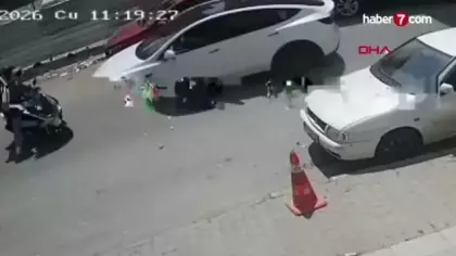 Kartal'da feci kaza: Motosiklet ile otomobil kafa kafaya çarpıştı