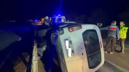 Kastamonu’da 'gizemli' kaza! Devrilen araçta kimse bulunamadı