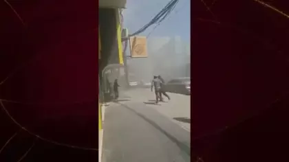 Katil İsrail Gazze merkezinde sivilleri hedef aldı!