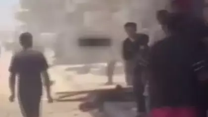 Katil İsrail, Gazze’de cenaze törenine saldırı düzenledi: 7 ölü, 19 yaralı