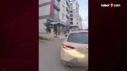 Kaza sonrası bu kez farklı bitti! Şaşırtan anlar kamerada!