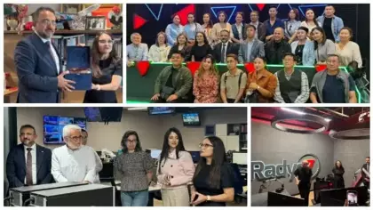 Kazakistan’dan Kanal7’ye anlamlı ziyaret