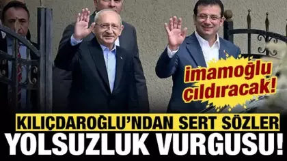 Kemal Kılıçdaroğlu'ndan İmamoğlu'na sert sözler: Yolsuzluk vurgusu yaptı!