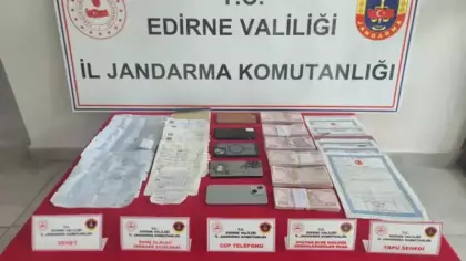 Keşan’da tefeci şebekesine darbe: 2 aylık takip milyonluk senetlerle bitti!