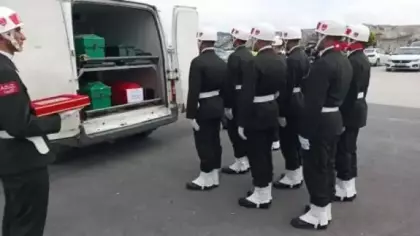 Kıbrıs gazisi Eyüp Öztürk, son yolculuğuna uğurlandı