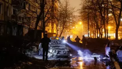 Kiev'e bombardıman: Çok sayıda ölü ve yaralı var