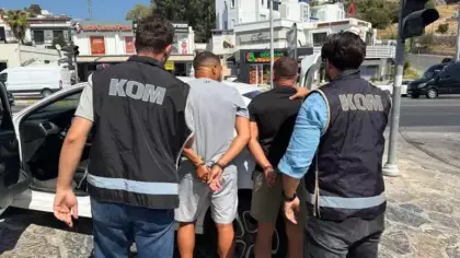 Kırmızı bültenle aranan Fransız suç örgütü üyesi Bodrum'da yakalandı