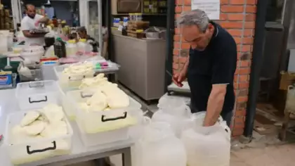 Kışlık peynir mesaisi başladı! Fiyatlar 300-350 lira