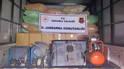 Kocaeli’de kaçak tütün operasyonu: 4 milyon TL’lik ürün ele geçirildi
