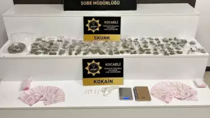 Kocaeli'de uyuşturucu operasyonu: 5 tutuklama