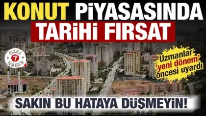 Konut satışlarında düşüş sürerken, alıcılar için yeni dönem başladı!