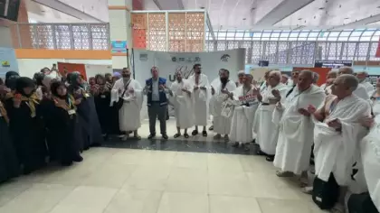 Konya’da “Vefa Umresi” heyecanı: İkinci kafile kutsal topraklara uğurlandı