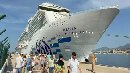 Kruvaziyer turizmi şahlanıyor: Bodrum’a 2 bin 59 yolcu getirdi