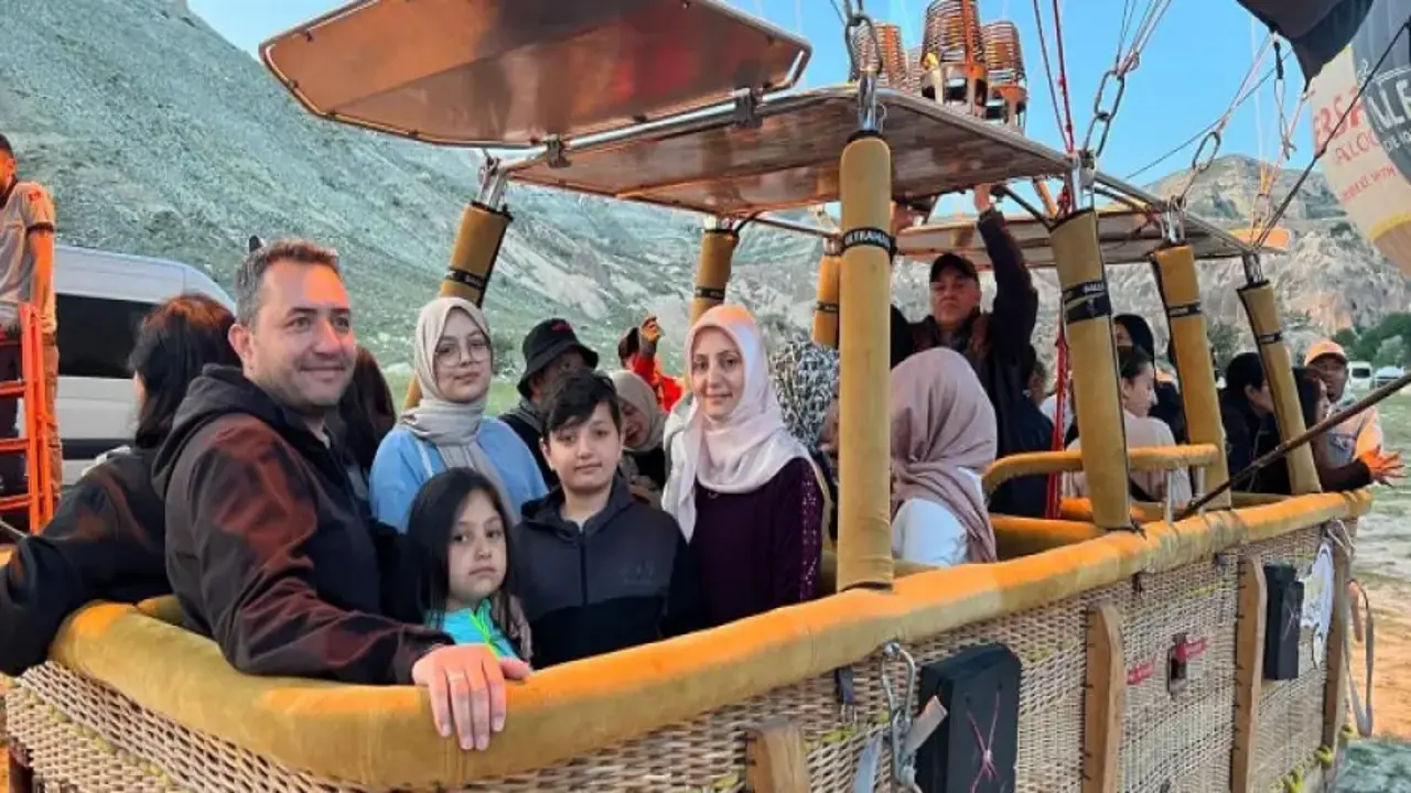 Kurban Bayramı tatilinde Kapadokya'da yerli turist yoğunluğu yaşanıyor
