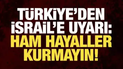 Kurtulmuş'tan İsrail'e net mesaj: Ham hayaller kurmayın, bölgeyi toparlayacağız