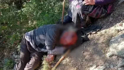 Kuşburnu toplarken 30 metrelik uçuruma yuvarlandı: Ekipler seferber oldu