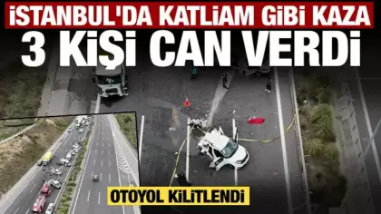 Kuzey Marmara Otoyolu’nda feci kaza! 1’i çocuk 3 kişi hayatını kaybetti