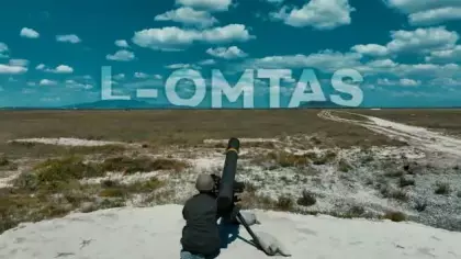 L-OMTAS uzun menzilli tanksavar füze sistemi, hedefi tam isabetle vurdu
