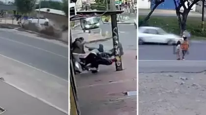 Latin Amerika'da peş peşe feci kazalar: Saniyeler içinde can pazarı yaşandı!