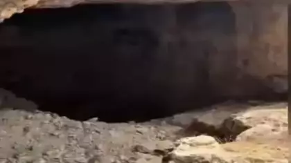 Mağarada kaçak kazı yapan 4 defineci suçüstü yakalandı