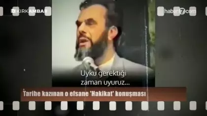 Mahmud Esad Coşan: Kur'an'a aykırı konuşursam dinlemeyin, basiretinizi kullanın