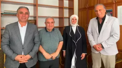 Mahmut Bıyıklı’dan Kerkük Vakfı’na ziyaret