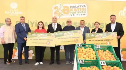 Malatya Kayısı Festivali ve Fuarı eğlence dolu anlar yaşatıyor