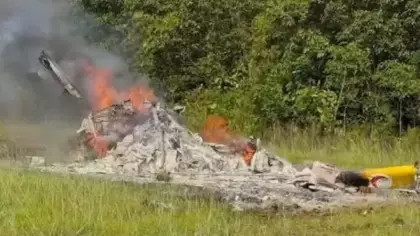 Malezya'da helikopter düştü, kurtulan olmadı