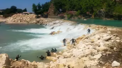 Manavgat'ta çayda kaybolan genç 13 gündür aranıyor