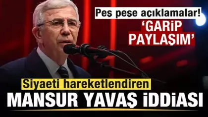 Mansur Yavaş iddiasına peş peşe yalanlama! 'Garip paylaşımı kaldırır mısınız?'