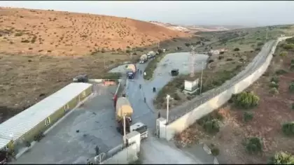 Mehmetçik Fırat'ın iki yakasını katlanabilir köprüyle birleştirdi