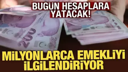 Memur emeklilerine zam farkı ödemeleri bugün yapılacak